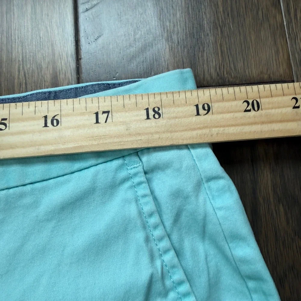 Vineyard Vines Breaker Pant Mens 38x32 Mint Green Coastal Stretch Chino Trousers